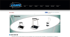 Desktop Screenshot of aklimper.com.br